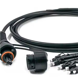 waterproof mpo lc fiber patch cord